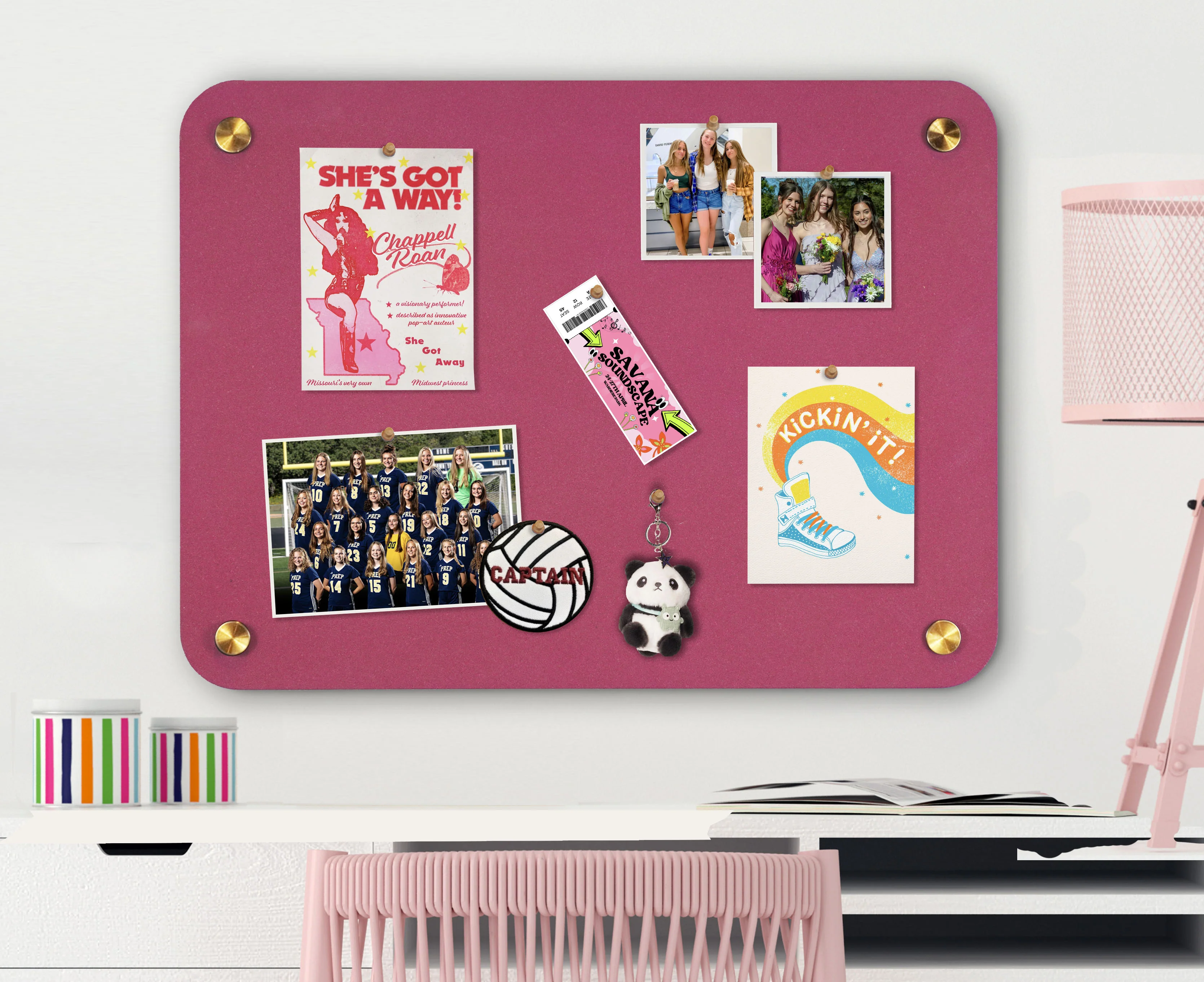 Frameless Cork Board  24" x 18" - Image 30