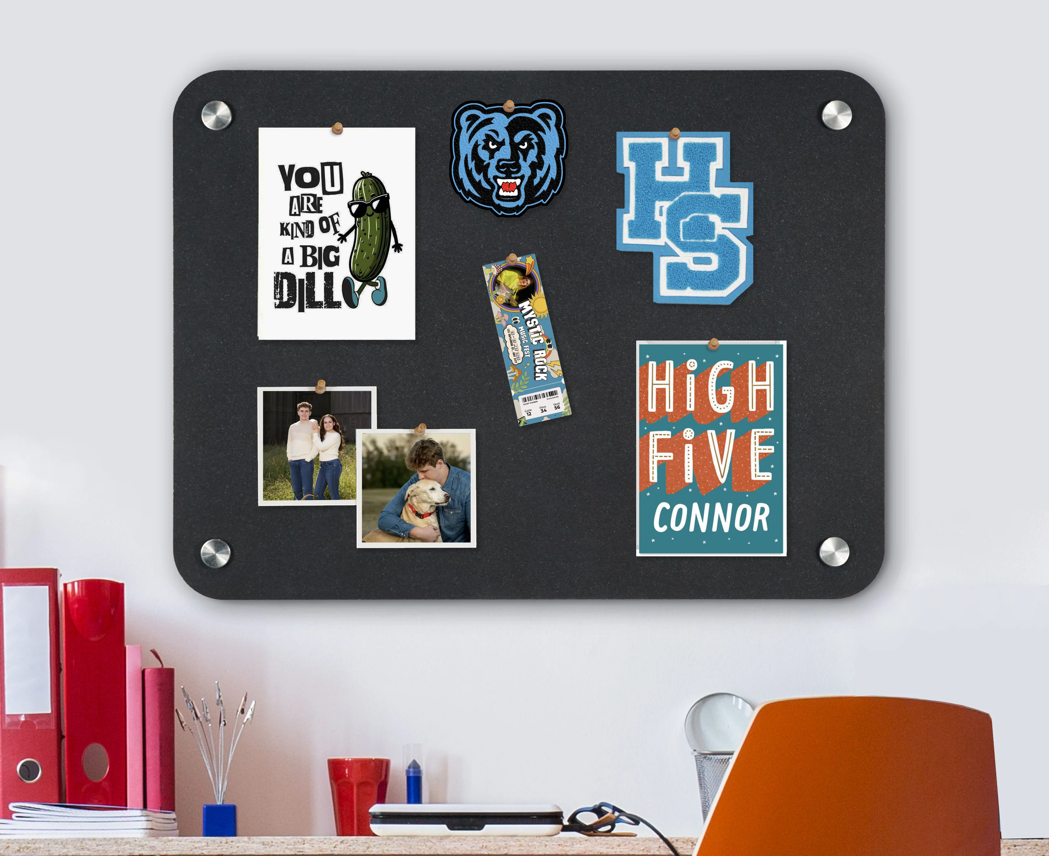 Frameless Cork Board  24" x 18" - Image 43