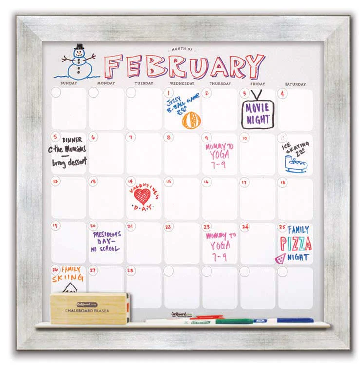 Dry Erase Calendar 22" x 22" - Image 11