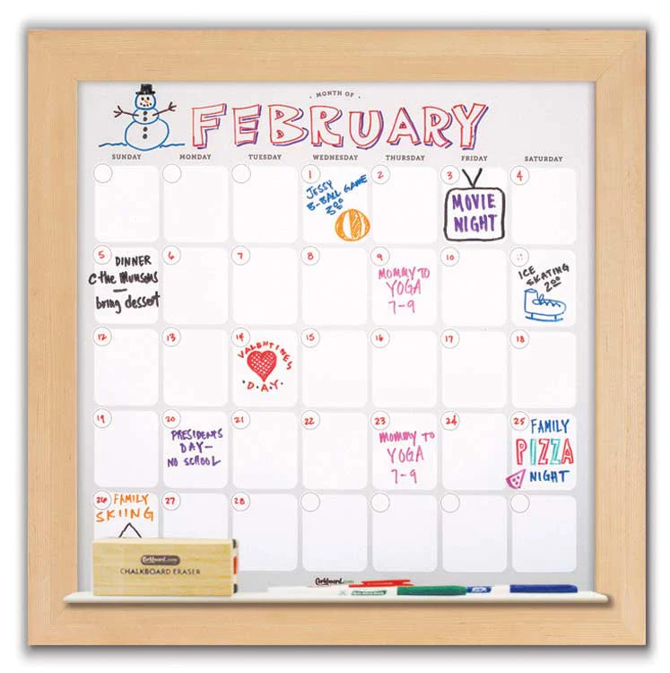 Dry Erase Calendar 22" x 22" - Image 7