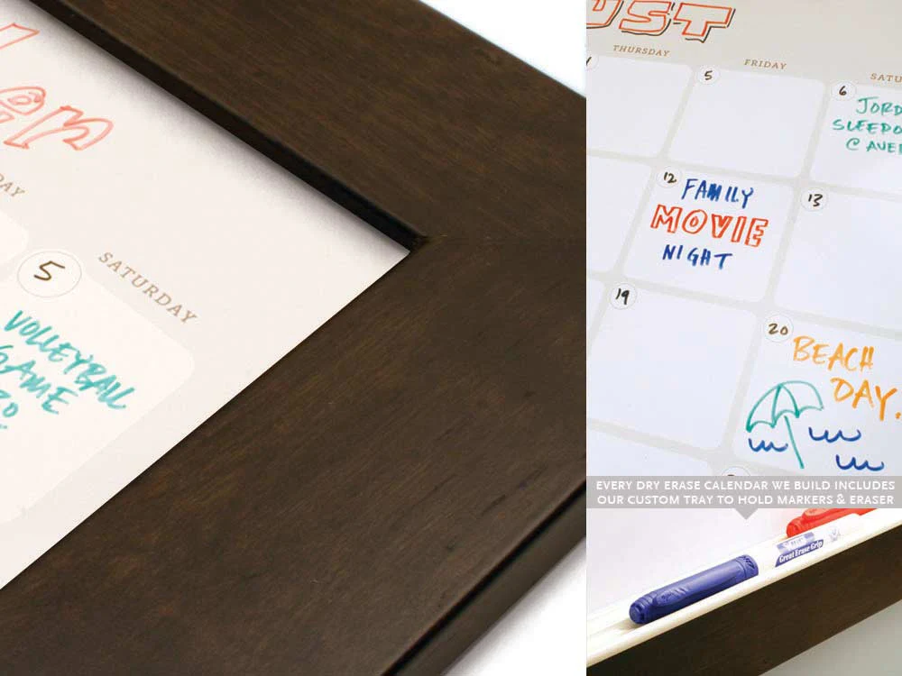 Dry Erase Calendar 28" x 22" - Image 15