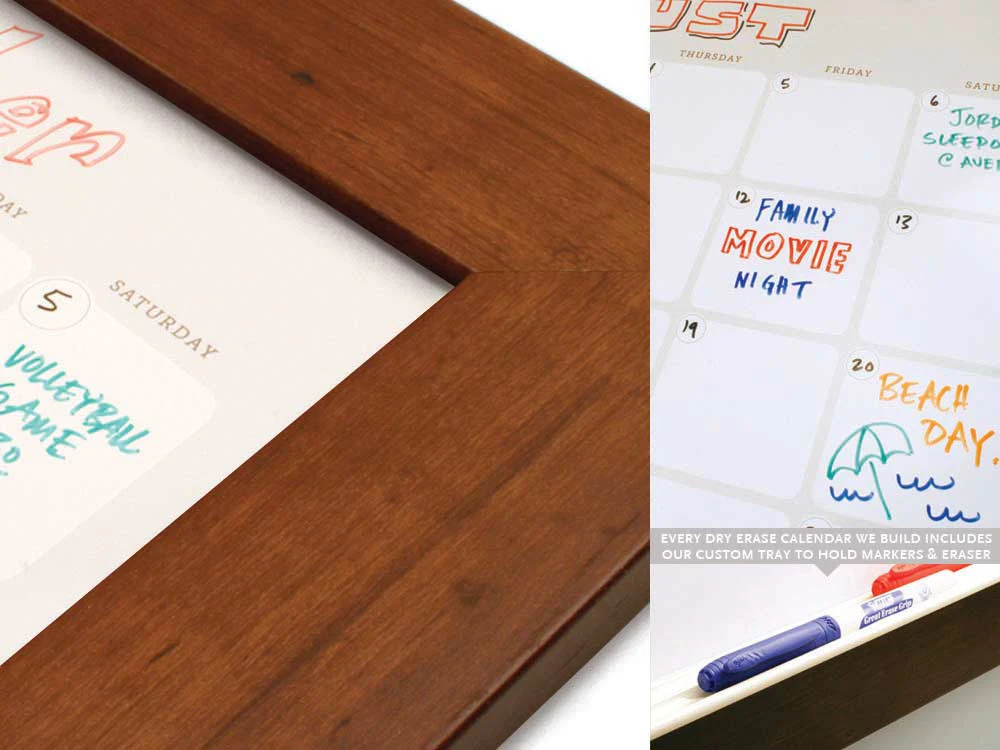 Dry Erase Calendar 28" x 22" - Image 16