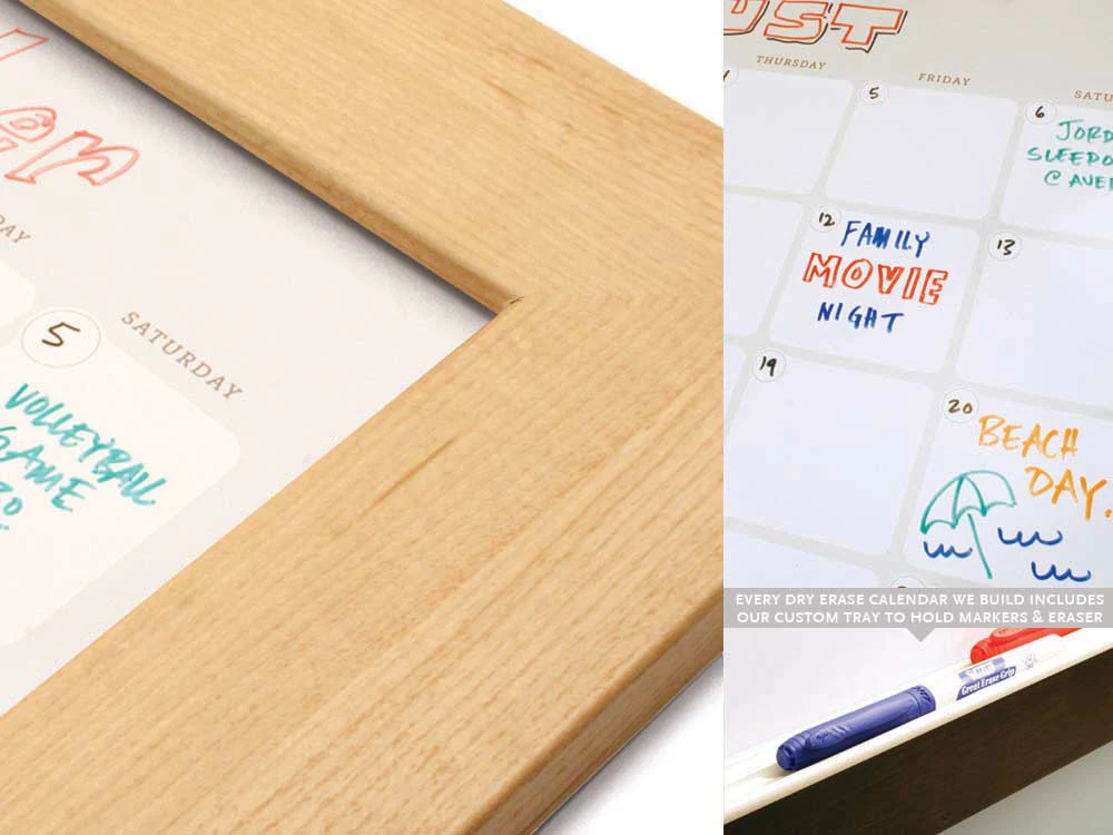 Dry Erase Calendar 28" x 22" - Image 17