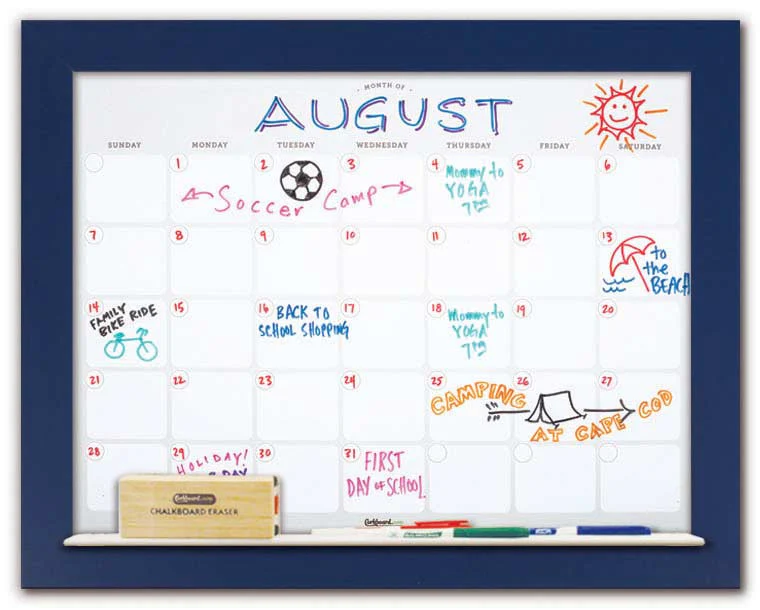 Dry Erase Calendar 28" x 22" - Image 9