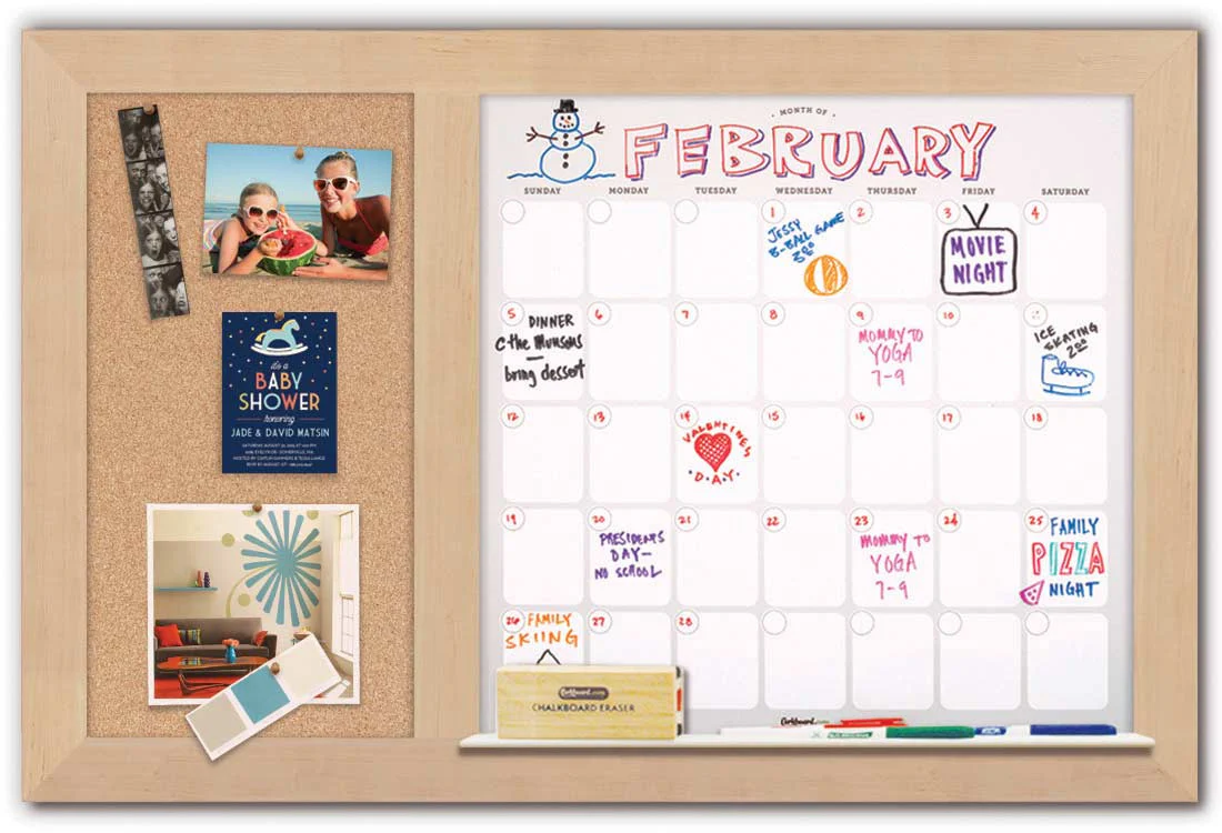 Dry Erase Calendar 36" x 22" - Image 13