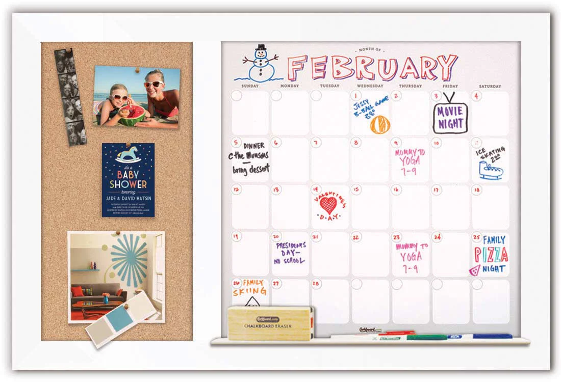 Dry Erase Calendar 36" x 22" - Image 14