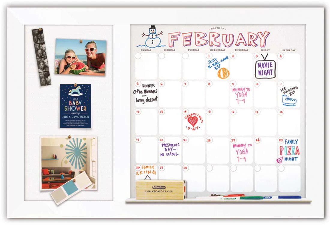 Dry Erase Calendar 36" x 22" - Image 15