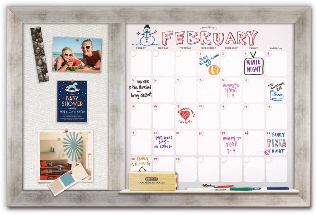 Dry Erase Calendar 36" x 22" - Image 18
