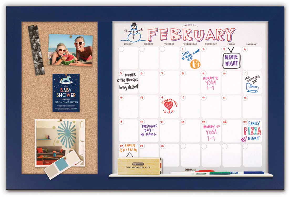Dry Erase Calendar 36" x 22" - Image 19