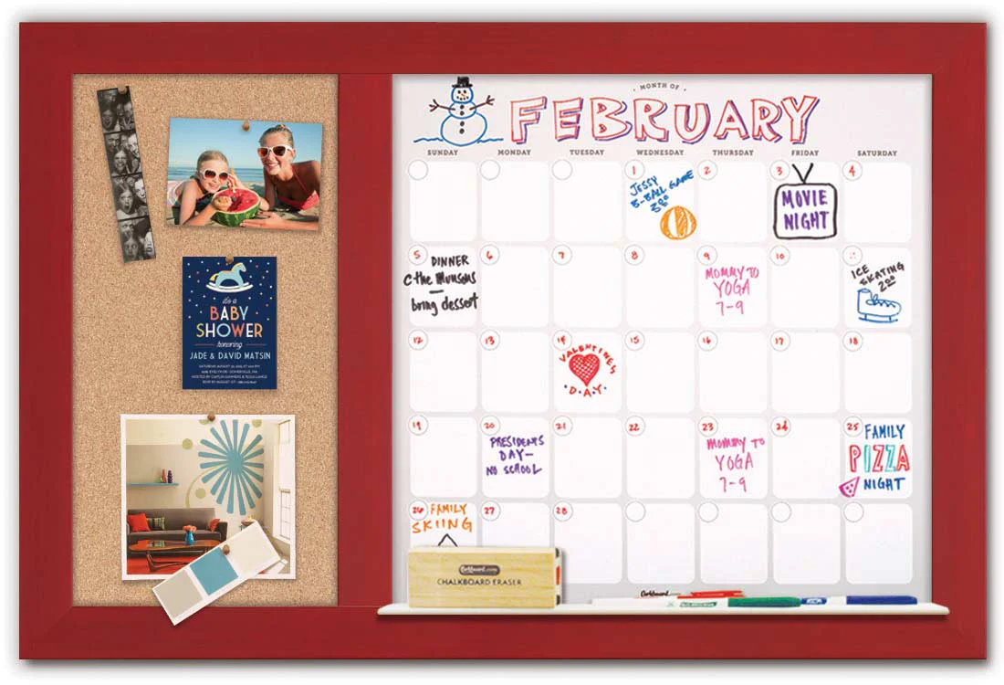 Dry Erase Calendar 36" x 22" - Image 20