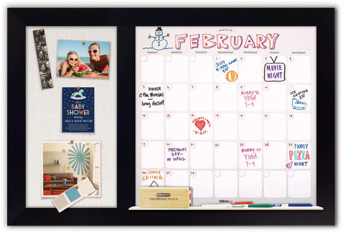 Dry Erase Calendar 36" x 22" - Image 7